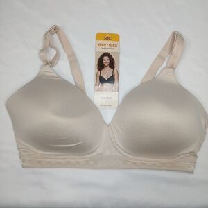 Warner's Simply Perfect Womens Nude 38C Super Soft Wireless Comfort Bra NWT